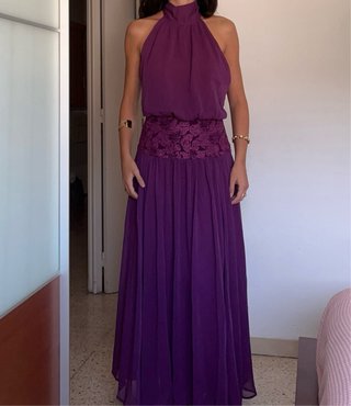 Vestido Aware daphne malva
