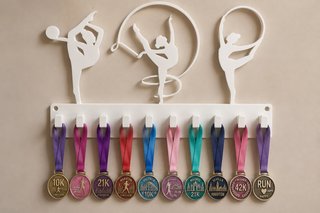 Medallero para medallas de gimnasia rítmica