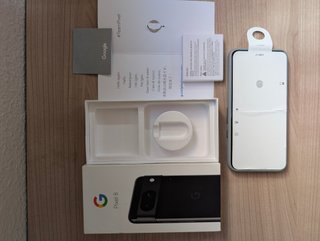 Google Pixel 8 128GB Obsidian + Funda Original