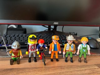 Lote Playmobil: Profesor y Alumnos