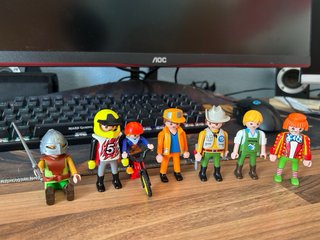 Lote Playmobil: Profesor y Alumnos