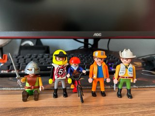 Lote Playmobil: Profesor y Alumnos