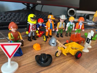 Lote Playmobil: Profesor y Alumnos
