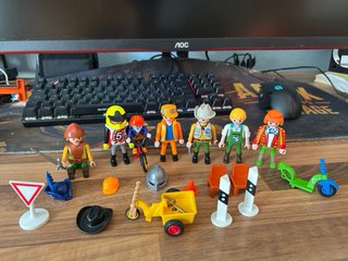 Lote Playmobil: Profesor y Alumnos