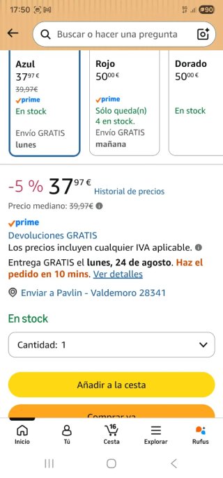 Placa Amortiguador MAXPEEDINGRODS BMW