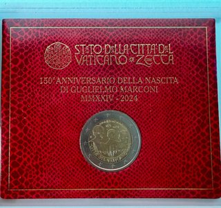 Monedas Vaticano 2025 (3) y 2024