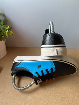 Zapatillas DC Negras y Azules Talla 37