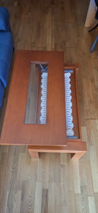 Mesa de centro de madera