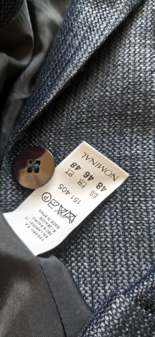Chaqueta NOMINAL negra plateada Talla 46 ,48 rafia