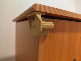 Cambiador/Cajonera Madera Clara