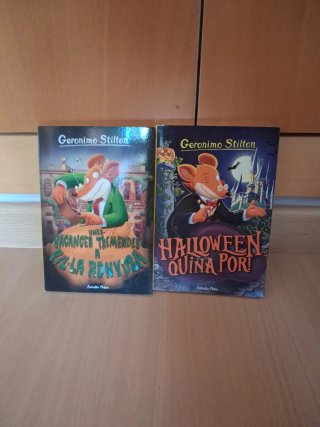 2 llibres de Geronimo Stilton en català – LOT