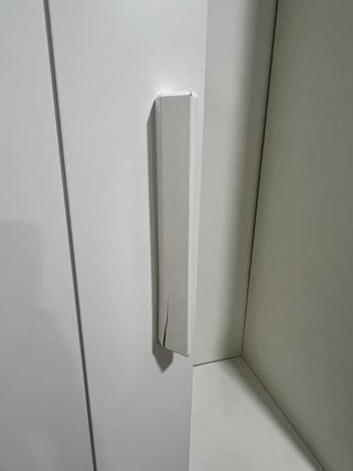 Armario 3 puertas y espejo Ikea blanco