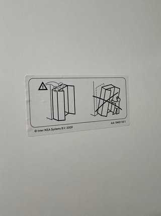 Armario 3 puertas y espejo Ikea blanco