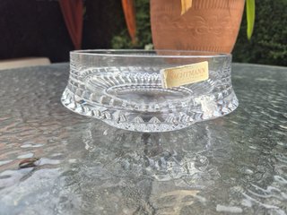 Frutero de cristal labrado