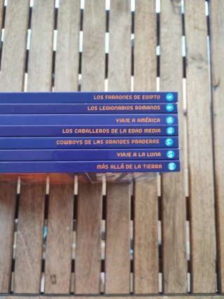 Lote libros Playmobil (La aventura de la historia)