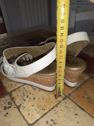 Sanagens Sandali Donna Taglia 38 Bianco