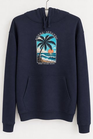 Sudadera gris oscura surf