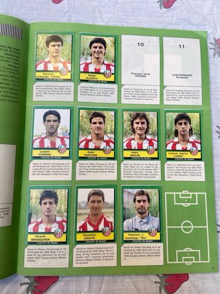 Álbum Fútbol 90 Panini