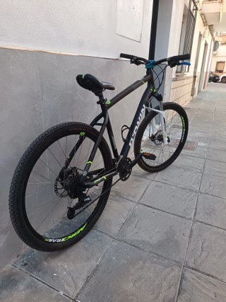 Bicicleta Montaña Rockrider Btwin Negra