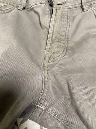 Pantalón Massimo Dutti Slim Fit Gris