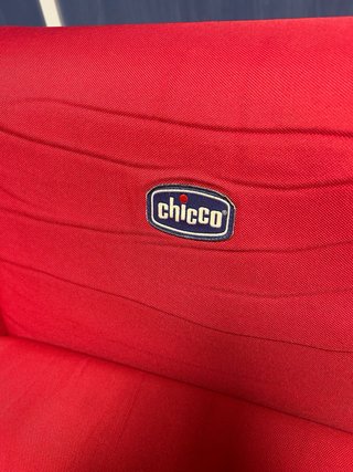 Sillón infantil Chicco rojo extensible