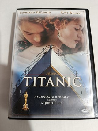 DVD Titanic - Leonardo DiCaprio y Kate Winslet