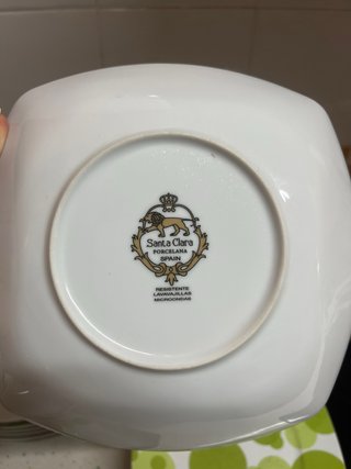 Vajilla Cerámica y Porcelana