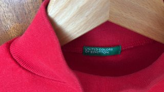 Camiseta United Colors of Benetton Roja
