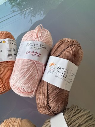 Lote 13 ovillos algodón amigurumi