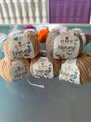 Lote 13 ovillos algodón amigurumi