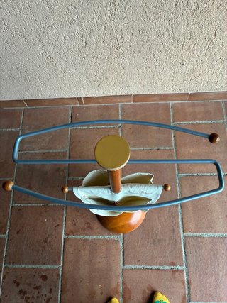 Servomuto porta abiti in legno e metallo – Frutti