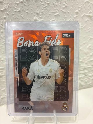 Cromo Kaka Real Madrid Topps 01/25