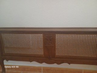 Piecero madera rejilla decorativo