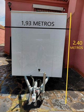 Remolque C3000 2 Ejes 2000kg MMA