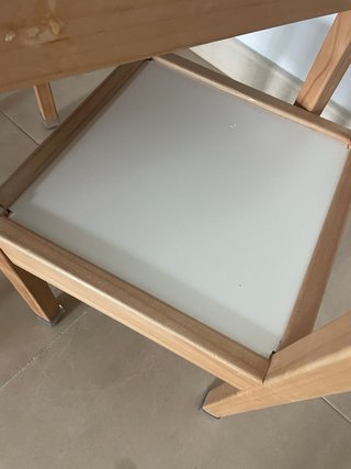 Mesa y 2 Sillas- Mobiliario infantil IKEA LÄTT