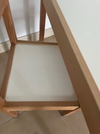 Mesa y 2 Sillas- Mobiliario infantil IKEA LÄTT
