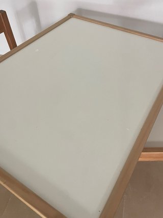 Mesa y 2 Sillas- Mobiliario infantil IKEA LÄTT