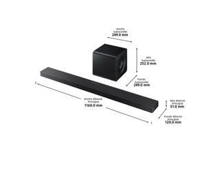 Samsung HW-QS700F/ZF Barra Sonido 3.1.2