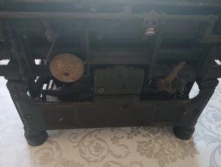 Máquina de escribir antigua