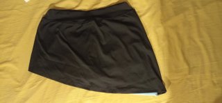 Falda deportiva Padel Negra y Azul
