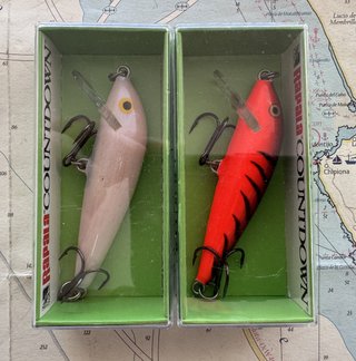 Lote 2 Señuelos Rapala Countdown CD-07 - 262