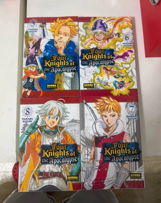 Pack Mangas Los 4 jinetes del apocalipsis