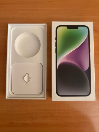 Caja iPhone 14 Plus Midnight