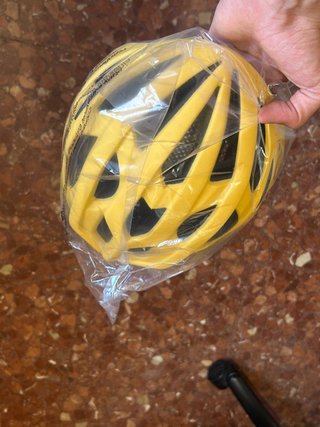 Casco Bici Glovo Amarillo Nuevo