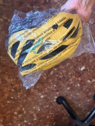 Casco Bici Glovo Amarillo Nuevo