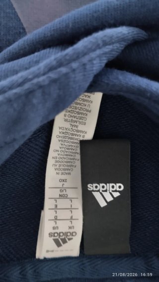 Sudadera Adidas Hombre Azul