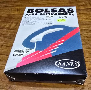 Bolsas aspirador Kania BA04 (10 uds)