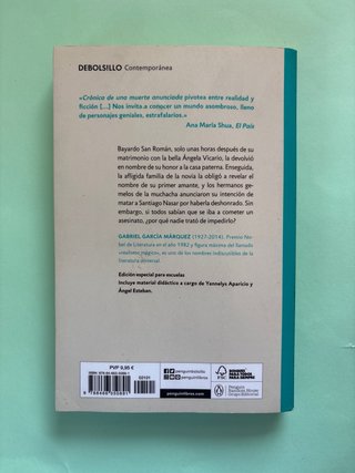 LIBRO: Crónica de una muerte anunciada
