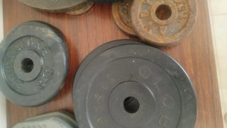 Discos de pesas para gimnasio