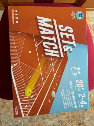 Set & Match Juego de Mesa Tenis